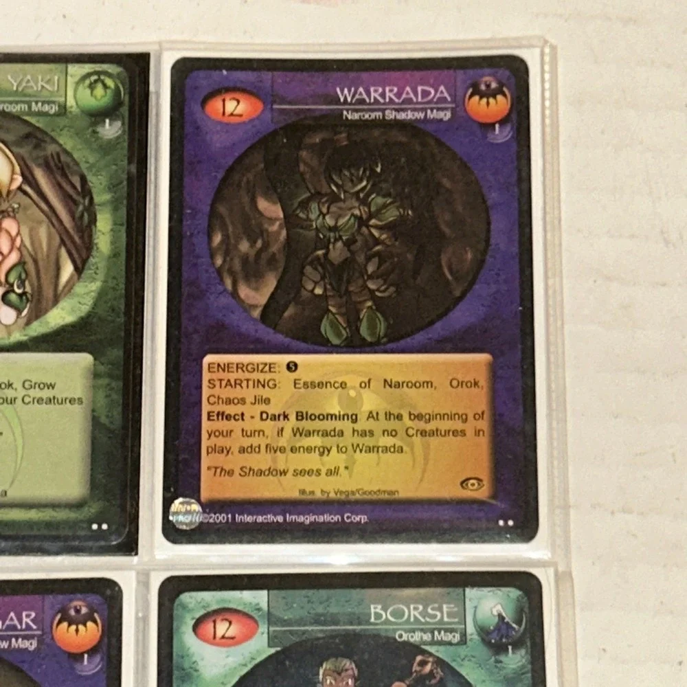 Magi Nation Duel - Orothe Magi - Awakening - Trading Card Lot Of 9 B4